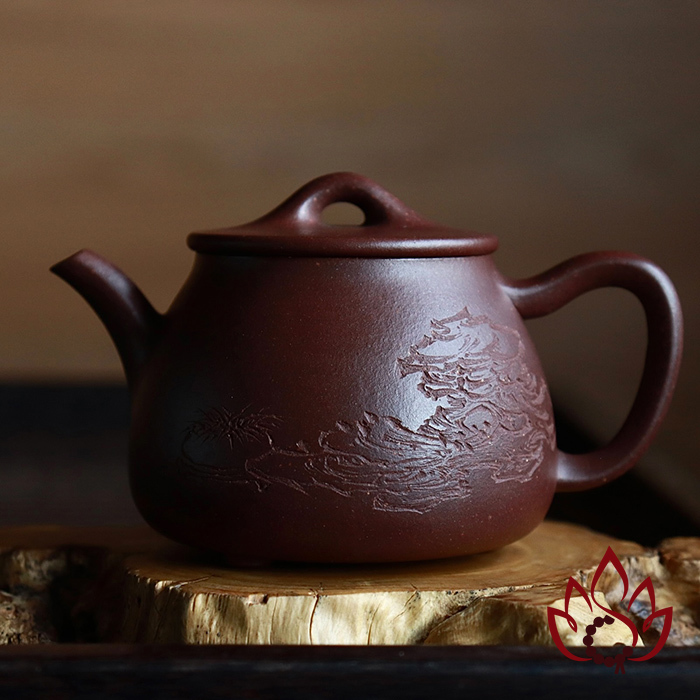 Ấm Tử Sa Như Biều | Lão Tử Nê | 140cc